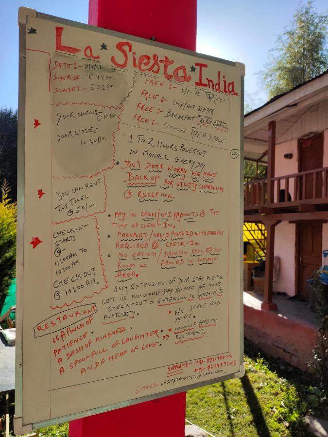 Хостел La Siesta India Manali Екстер'єр фото